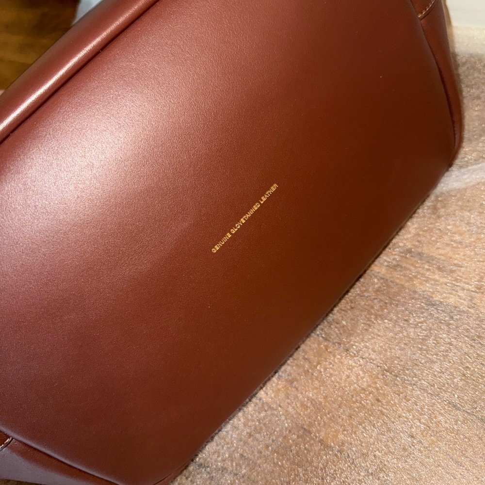 Coach Brown and Gold Clutch Wristlet - Picture 5 of 6